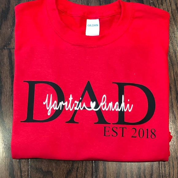 Custom! Parent Established Graphic Tee - Picture 2 of 4